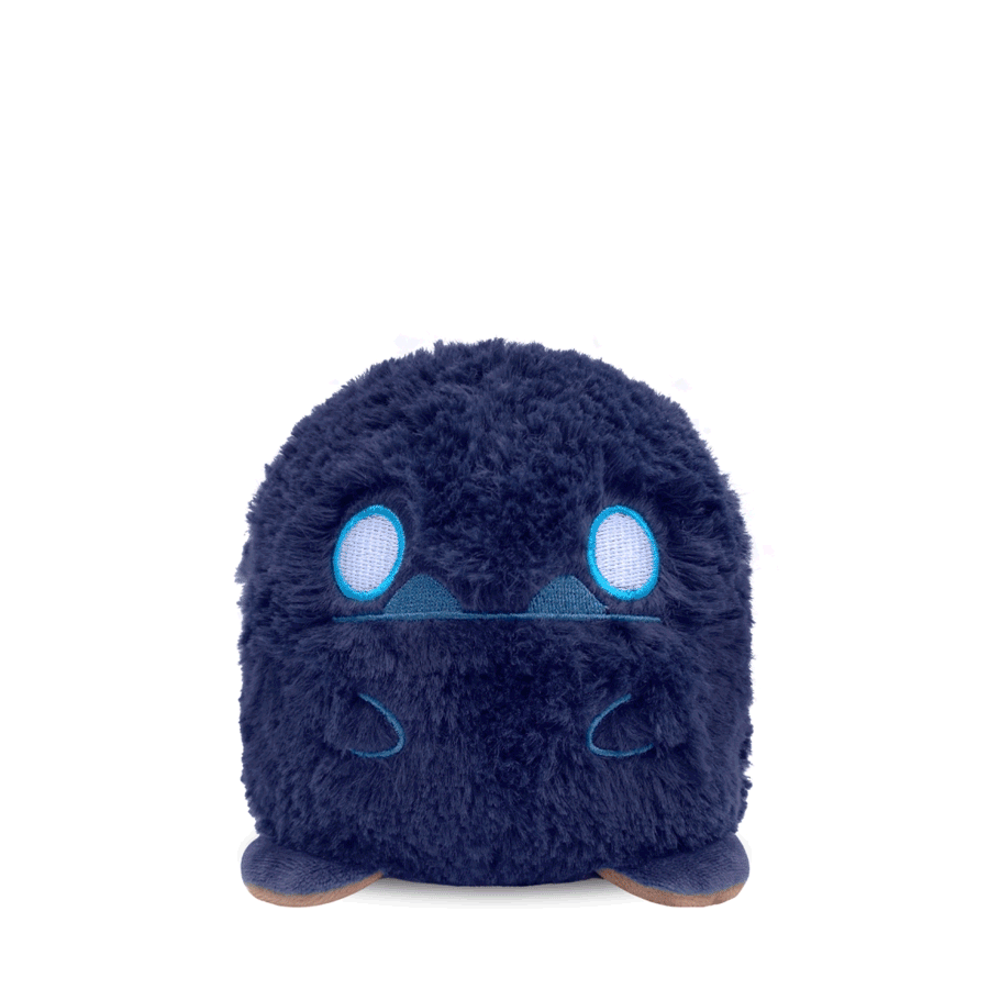 Twisted Cryptids: Bigfoot 4" Reversible Plushie flip GIF