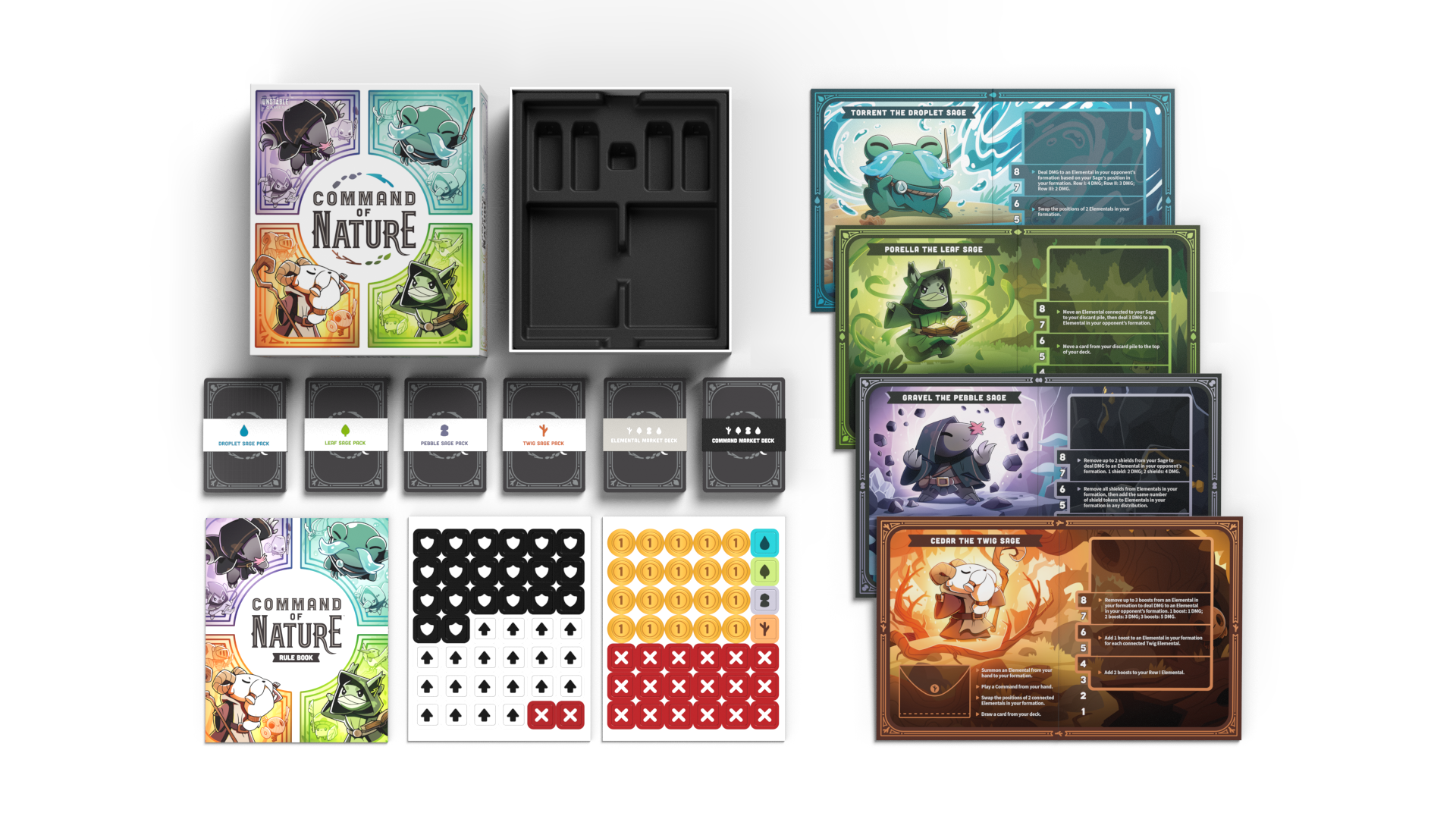command of nature card sleeves Command of Nature