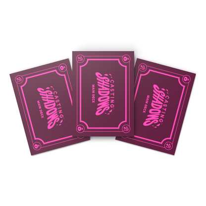 Casting Shadows: Card Sleeves Casting Shadows: Card Sleeves