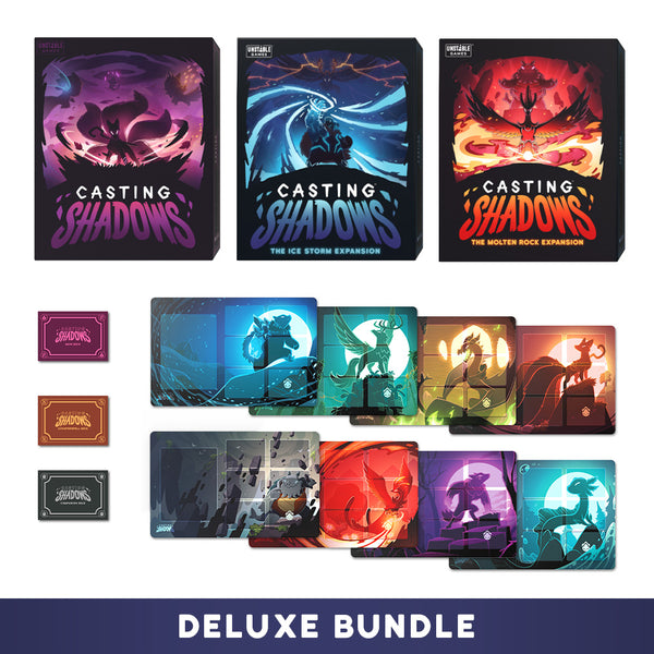 casting shadows card sleeves Casting Shadows: Deluxe Bundle