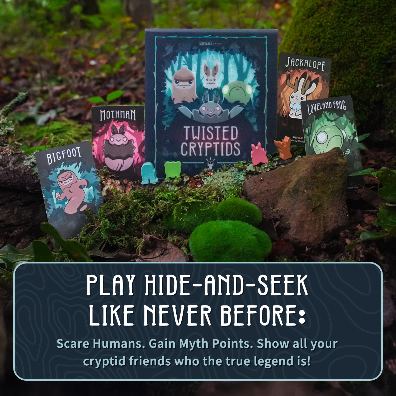 monsters university scare cards amazon Twisted Cryptids