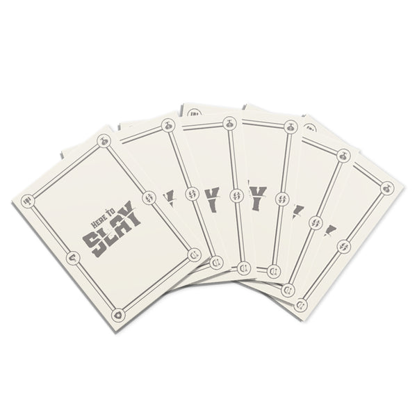 Here to Slay: Standard Size Card Sleeves – UnstableGames