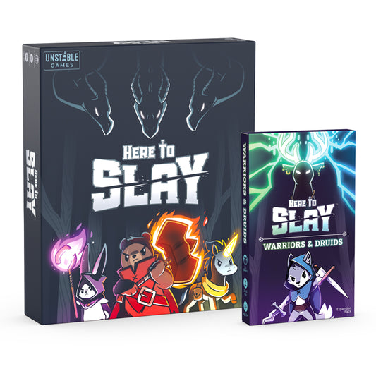 Two card game boxes for the 