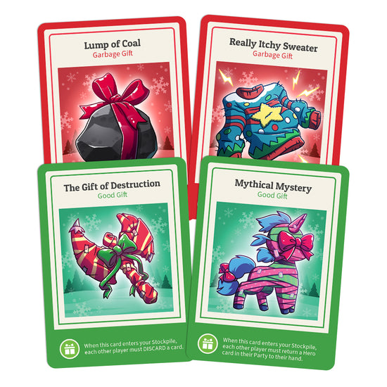Asmodee Here To Slay - Here To Sleigh (Espansione Natalizia) Gioco Di Carte In Tedesco