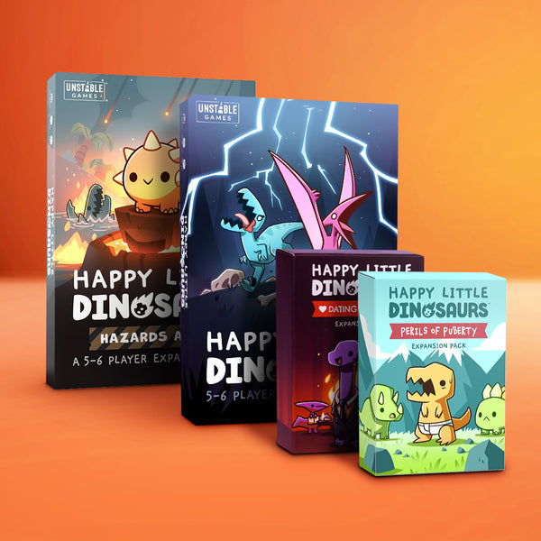 Happy Little Dinosaurs: 4 Expansion Bundle – UnstableGames