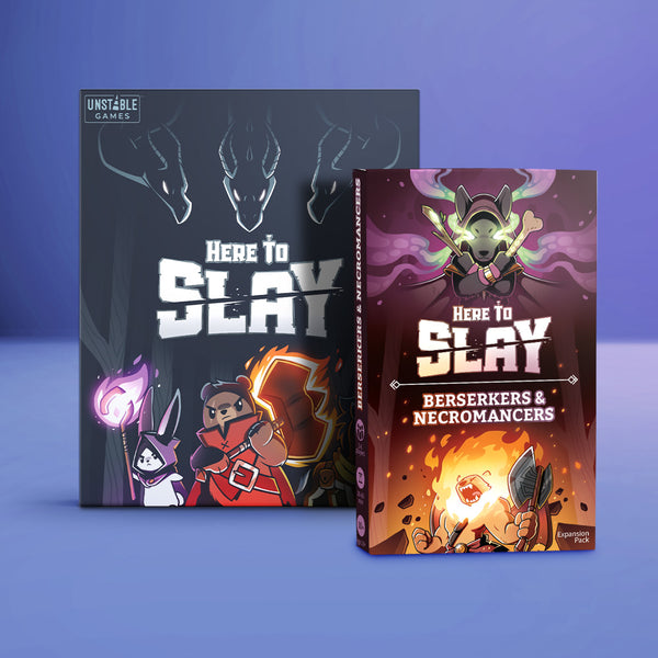 TeeTurtle | Here To Slay | Gioco di carte strategiche per adulti e giovani | A partire da 10 anni | Da 2 a 6 giocatori | 30-60 minuti per partita | Spagnolo